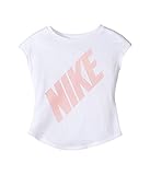 (ナイキ) NIKE キッズTシャツ Splice Modern Short Sleeve Tee (Toddler) White 3T Toddler n/a [並行輸入品]