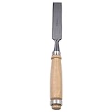 Hongma フラットチゼル 持ちやすい木製ハンドル 大工彫刻刀 先端幅 11サイズ size 20mm