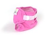 Real Nappies ぴったりフィット おむつカバー（ピンク）はいはいサイズ、（18ヶ月、8～14キロ）