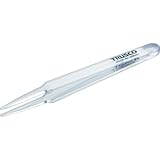 TRUSCO 透明プラスチック製ピンセット 120mm 先丸型 TPP-231-TM