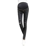 Zhhlinyuan Maternity Pencil パンツ Trousers Pregnancy Skinny Denim Jeans パンツ Leggings