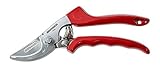 BERGER Tools BERGER Bypass #1744 Pruning Shear with Angled Cutting Head, Red [並行輸入品]