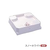 ドラム式洗濯機対応の洗濯機防水パン カラー/スノーホワイト　SINANEN（シナネン） USB-6464SNW