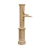 MAYNE 5812C Woodhaven Address Sign Post- Clear