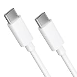 Marchpower タイプC ケーブル 2m 100W USB C to USB C 急速充電ケーブル PD3.0対応 高耐久type-c ケーブル 断線防止 iPhone 15/Pro/Plus/ProMax、MacBook Pro、Matebook、iPad Pro/Air、Google Pixel、GalaxyなどType C機種対応 ホワイト