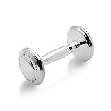 Empire Pewter Beaded Dumbbell Rattle [並行輸入品]
