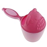B Blesiya ベビー　洗髪用　シャワー　水スクープ　シャワー　シャンプースクープ全2色 - ピンク