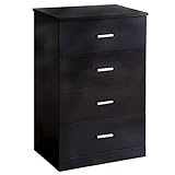 タンスのゲン チェスト 幅60cm タンス 収納家具 スライドレール付き 背面化粧仕上げ オシャレ 補強 Napoli ブラック 68010001 11