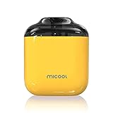 ZQ MICOOL Pod System Kit ZQ VAPOR 500mAh 5ml Type-C ポッド 型 Vape デジモク ベイプ 電子タバコ 電子たばこ スターターキット (イエロー)