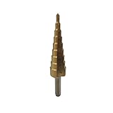 1Pc4-20mm HSSラージステップコーンチタンコーティング金属ドリルビットカットツールセットカッター