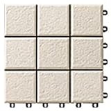 TOTO 【期間限定大特価!!】タイルユニット「バーセア」100×9枚角ユニット(10枚セット) WMZホワイトモザイク AP10MG03UFJ-WMZ