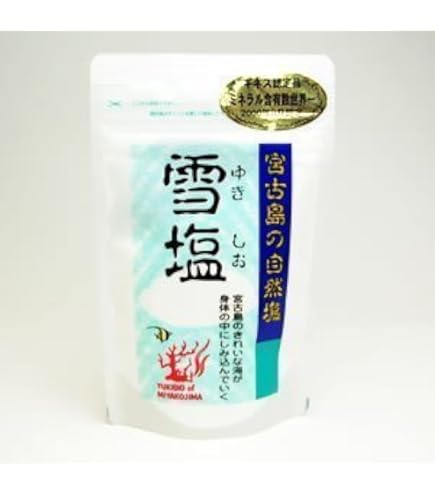 Amazon.co.jp: 宮古島雪塩 顆粒タイプ テーブルソルト 110g 3袋セット