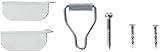 prime-line製品PL 8103 2 Hangers & 1ラッチ、3 / 8インチ、ホワイト