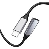 Renvmexy USB C延長ケーブル｜10Gbps USB3.2｜Type-C延長コード｜4K@60Hz 映像出力｜100W PD急速充電｜5A データ転送｜ハードドライブ拡張｜モニター接続用｜ドッキングステーション対応｜ノートPC充電対応 (2 meters(20Gbps))