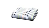 Tiddliwinks Come Ride With Me Striped Fitted Crib Sheet by Tiddliwinks