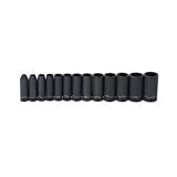 WILLIAMS IMP SKT SET 3/8 DR 13 PC DP 12 PT (36924) 3/8"ドライブ ディープソケットセット 12角 インパクト 13個 JHW36924