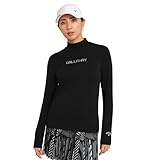 [キャロウェイ] レディース 長袖 モックネックシャツ (ストレッチ性) / ゴルフ インナー / C24233200 1010_ブラック