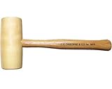 C. S. Osborne No. 89.5-2 Barrel Shaped Hickory Mallet, 24 oz. (MPN #61012) [並行輸入品]