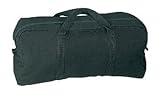 Rothco Canvas Tanker Style Tool Bag, Black [並行輸入品]