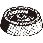 ボッシュ 防塵皿 ゴム 5コ入り GD-CUP/5 (732-9954) 《コンクリートドリル》