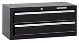 waterloo industries mm26mbbk2 Master Mechanic, Black, 2 Drawer, Intermediate Tool Chest [並行輸入品]