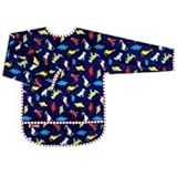 Kushies Waterproof Bib with Sleeves - Dino - Boy by Kushies [並行輸入品]
