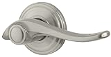 Kwikset Avalon Right-Handed Half-Dummy Lever in Satin Nickel by Kwikset