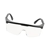 B Blesiya 安全　保護用品　防護眼鏡　抗UV　木工　金属工事　実験室　多用途　ブラック