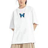 半袖 tシャツ レディース ゆったり シンプル オーバーサイズトップス 無地 ラウンドネック インナーシャツ きれいめ 薄手 カットソー 白