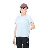 [ニューバランス] レディース 半袖Tシャツ ドライ スペシャルエディションプリントショートスリーブTシャツ (AWT4107Y) QRR(クアリーブルー)