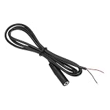 uxcell 3.5mm メスジャックから裸線オープンエンド交換用 26AW G TRS 2極ステレオ 1/8" モノジャックから裸線 34mm イヤホンヘッドホンケーブル修理用 39.4インチ