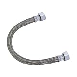 Brasscraft b2 – 20 A F 20インチ長さ7 / 16インチod圧縮by 1 / 2インチFIP Speedi Plumb Plus Braided蛇口コネクタ
