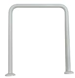 SANEI 補助手すり 和式トイレ手すり ステンレス 樹脂被覆 パイプ径34mm パールホワイト