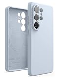 【elago】 Galaxy S26 Ultra 対応 ケース マグネット内蔵 シリコン 耐衝撃 Ultraケース MagSafe 対応 スマホケース [ GalaxyS26Ultra ギャラクシーS26 Ultra SM-S948Q SC-53G SCG37 対応 ] MAGNETIC SILICONE CASE ライトブルー