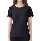 [Sillictor] ラッシュガード 半袖 レディース スポーツ tシャツ トレーニングウェア ゆったり ヨガ シャツ 大きいサイズ スト