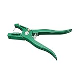 SODIAL 動物羊畜産耳タグLablesマーキングプライヤーセット、緑
