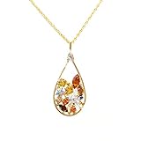 [マサアキタカハシ] MASAAKi TAKAHASHi 星の雫αオレンジ ペンダント スワロ...