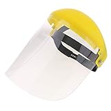 KESOTO 安全マスク　フェイスシール　溶接 工業 鉱山 作業現場　フェイスガード　スパッタ保護　 - 透明