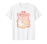 マロンクリーム　ギンガムチェック Tシャツ