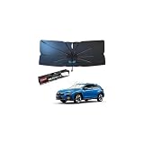 【メーカー直営】【2026改良型】Mozan スバル クロストレック GU系 専用 傘型 サンシェード フロントガラス シェード 傘 Crosstrek GU GUD GUE型 R4.12-現行 パラソル 傘式 日よけ UVカット 10本骨 ガラス繊維 360°回転可能 傘柄が曲がる 日差しカット 遮光 断熱 車中泊 プライバシー保護 ワンタッチ収納 専用設計 収納袋付き 取付簡単 内装パーツ