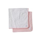 バーツビーベビー2ワンピースオーガニック毛布、花ミツバチ、29 "×29"