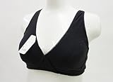 INUJIRUSHI マタニティハーフトップ　ＢＲ-1537 ブラック　Ｍ/Sサイズ  犬印本舗 ブラジャー 産前から授乳期