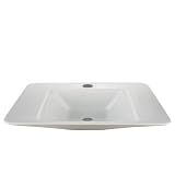 Porcher 15040 – 00.001 Epic AboveカウンタBasin、ホワイト