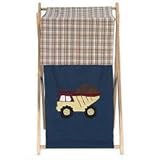 Sweet Jojo Designs Baby and Kids Clothes Laundry Hamper for for Construction Zone Bedding [並行輸入品]