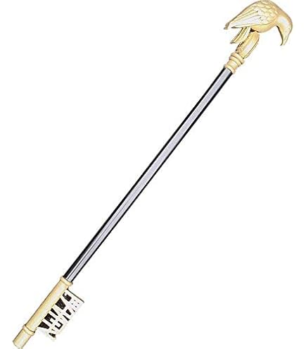 ディア・クロウリー　杖 Amazon.co.jp: 【bulzuri】ツイステ コスプレ道具 学園長の杖 ディア