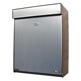 Qualarc ALX -GRM-BS Allux Series MailBoxes Grandform, Black/Stainless by Qualarc