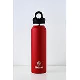 【REVOMAX公式】16oz 473ml 炭酸対応 ステンレスボトル 18時間保温 36時間保冷 真空断熱 水筒 ギフト レボマックス (Fire Red)