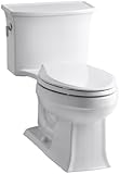 Kohler K-3639-0 Archer Class Five Elongated One-Piece Toilet, Less Supply, White [並行輸入品]
