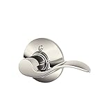 Schlage F170 ACC 618 RH Non-Turning Right Hand Accent Lever, Polished Nickel by Schlage Lock Company