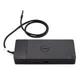 DELL Thunderbolt ドッキングステーション WD22TB4 - HDMI、DP、GigE - 10/100/1000 Mbit/s - ブラック - 5120 x 2880 ピクセル - DC
